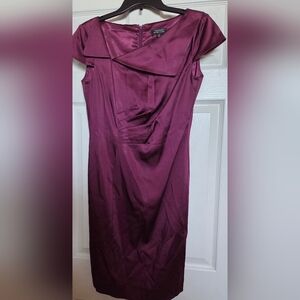Tahari Elegant Purple Women's Dress